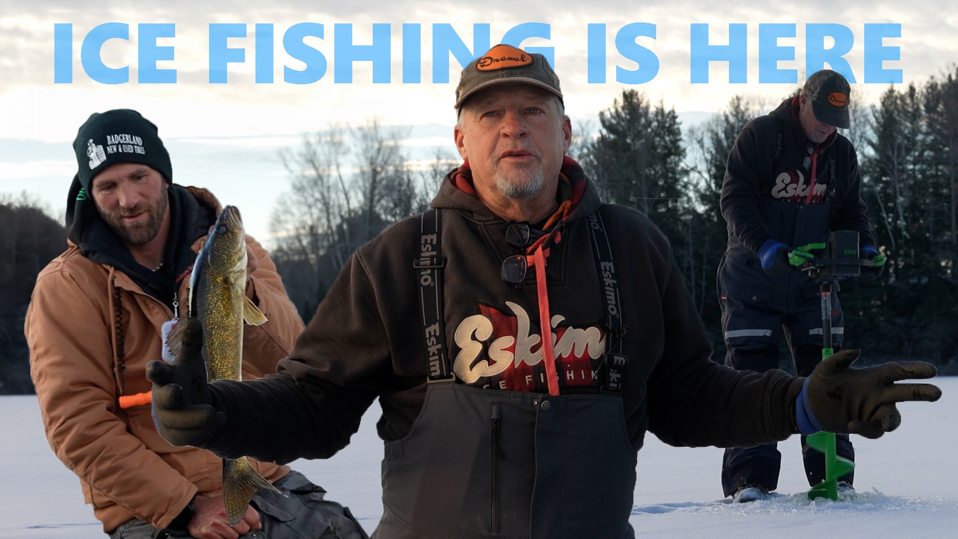 Larry Smith Outdoors | First Ice 130+ Flags in the U.P.
